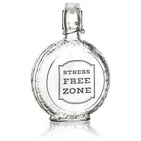 Fľaša na likér stress free zone 400 ml