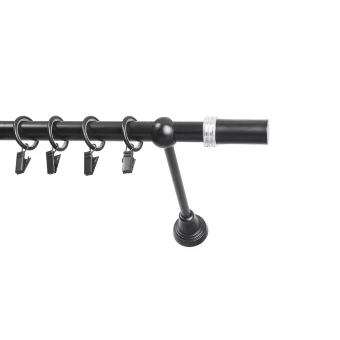 Garniža I stylus fi 19 čierna 160cm cylinder saturn