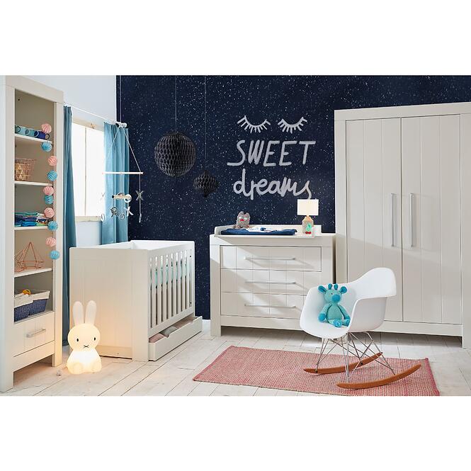 Postieľka/pohovka CALMO 140x70 biela