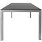 Stôl hliníkový Polywood strieborná/čierna,6