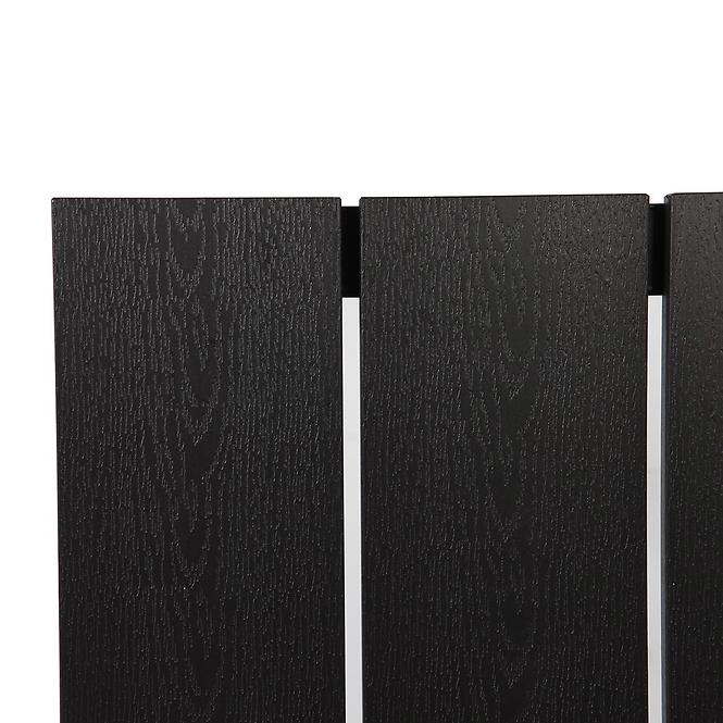 Stôl hliníkový Polywood strieborná/čierna