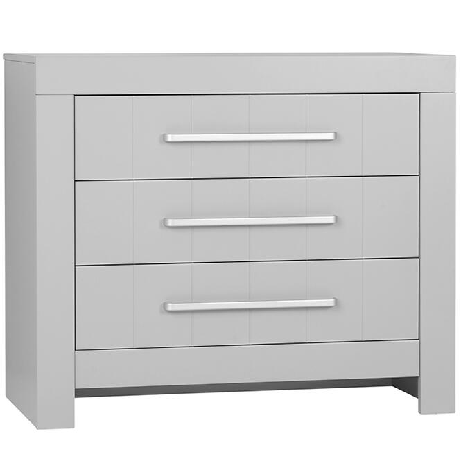 Komoda 3 zásuvková CALMO sivá