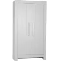 Skriňa Calmo 110,7cm – sivá, dvojdverová