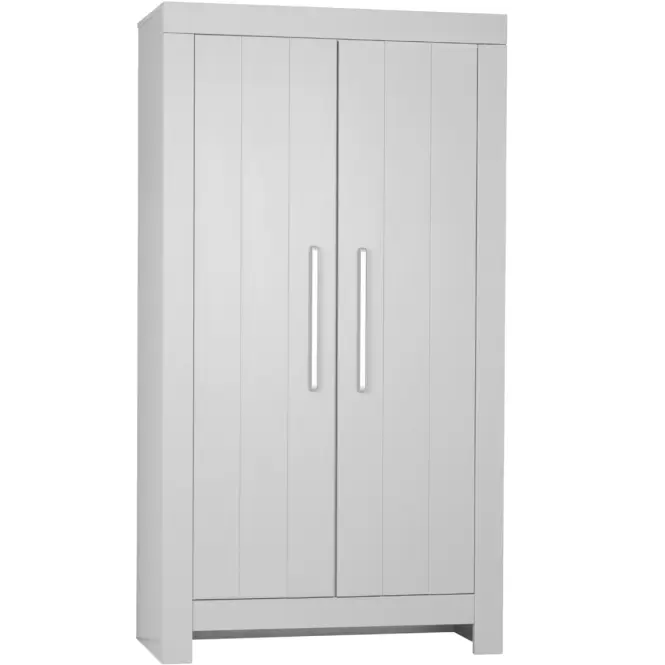 Skriňa Calmo 110,7cm – sivá, dvojdverová