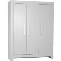 Skriňa Calmo 156,2cm – sivá, trojdverová