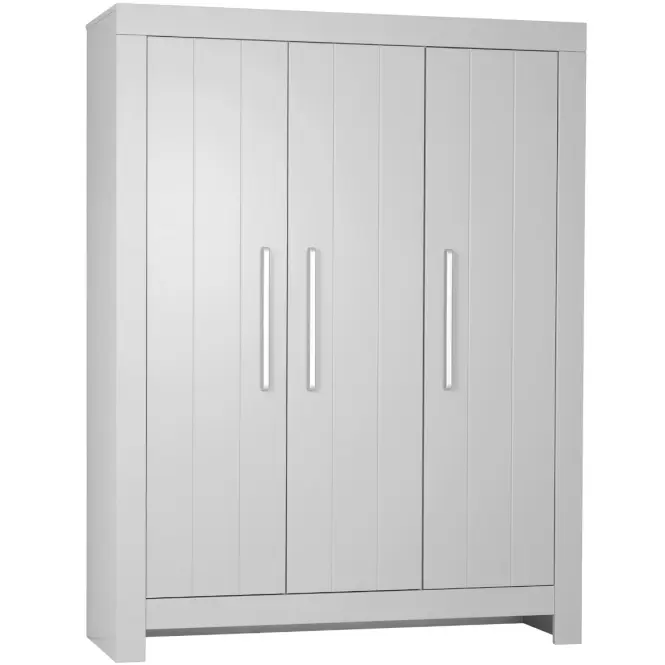 Skriňa Calmo 156,2cm – sivá, trojdverová