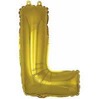 Fóliový balón písmeno L My Party 30cm