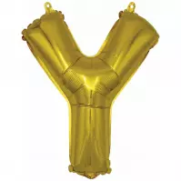 Fóliový balón písmeno Y My Party 30cm