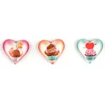 Sada 3 magnetiek Hearts Mix