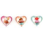 Sada 3 magnetiek Hearts Mix