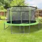 Trampolína COMFORT s rebríkom 427cm zelená,3