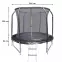 Trampolína COMFORT s rebríkom 244cm čierna,2