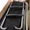 Trampolína COMFORT s rebríkom 244cm čierna,4