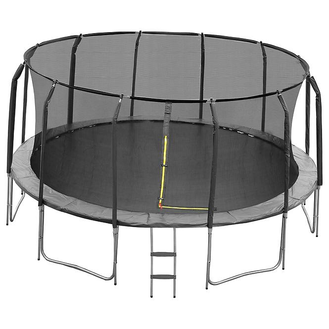 Trampolína COMFORT s rebríkom 457cm čierna