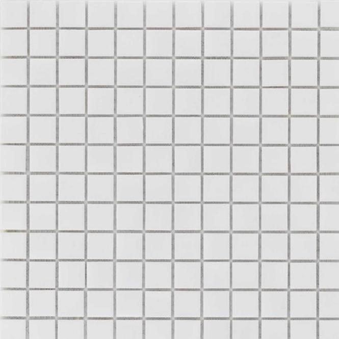 Obklad mozaika Weiss Uni blyszczaca 33x33x0,4