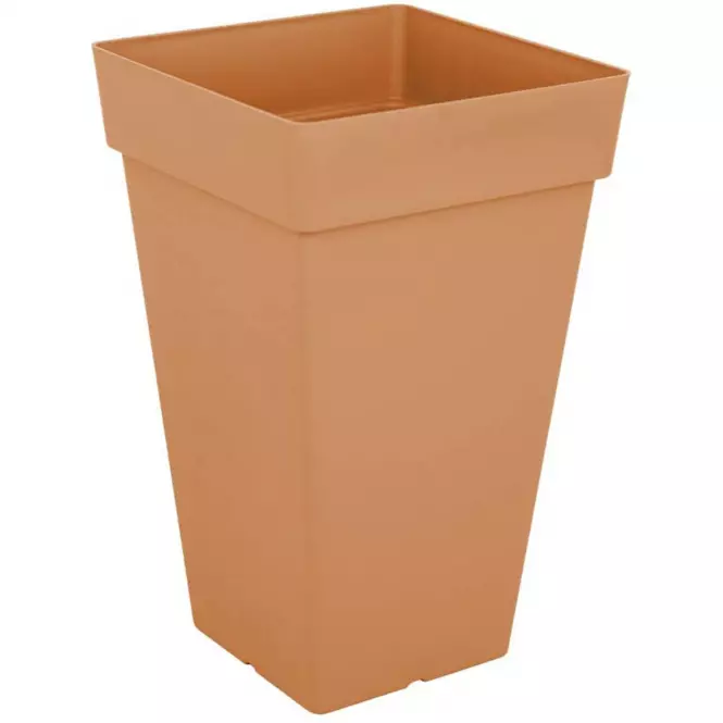 Kvetináč CAPRI SQUARE 40 cm light terracotta