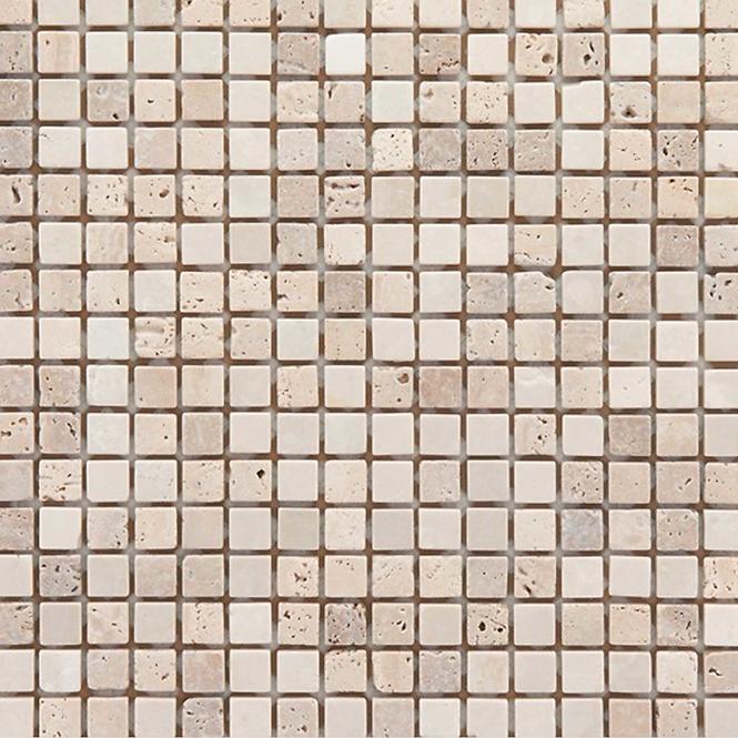 Obklad mozaika Travertino beige Mix 30,5x30,5