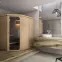 Sauna PERHE 2018E – rohová,3