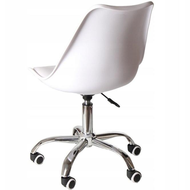 Kancelárske kreslo milano biely,5
