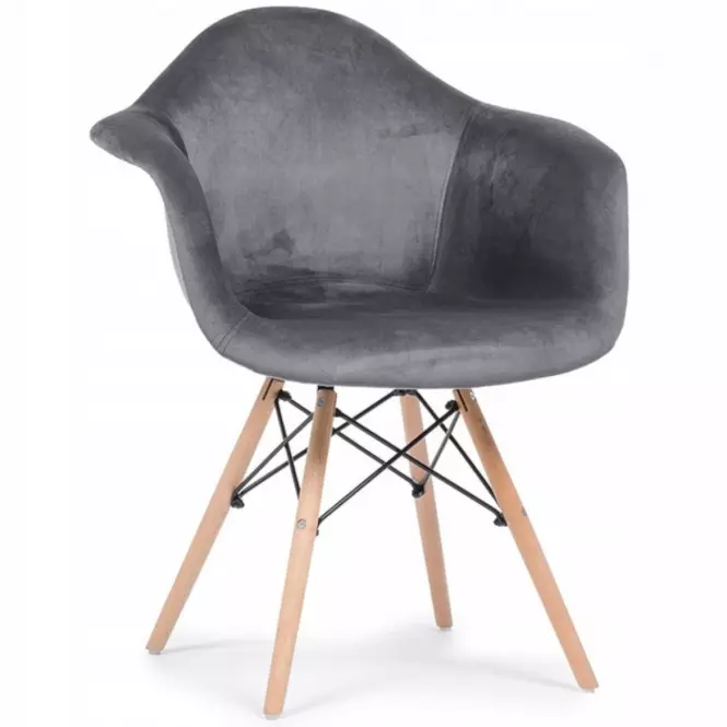 Stolička Moskwa šedá