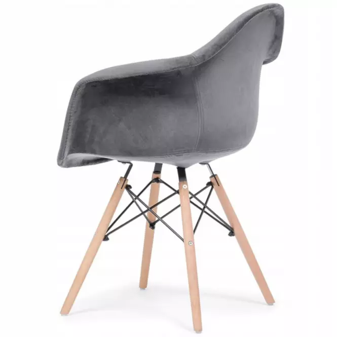 Stolička Moskwa šedá,5