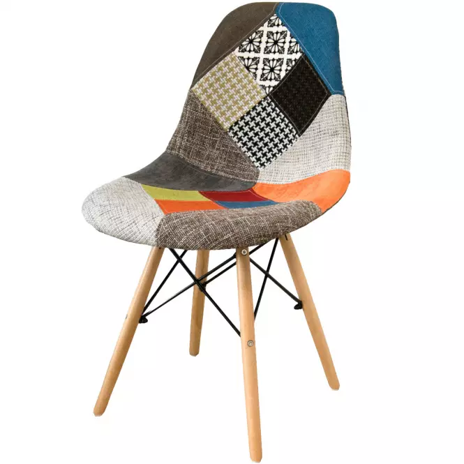 Stolička Palermo patchwork