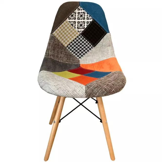 Stolička Palermo patchwork