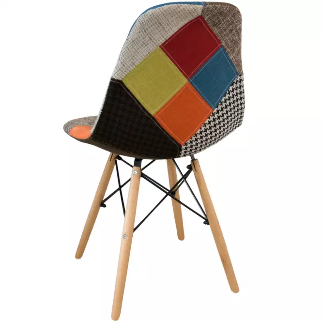 Stolička Palermo patchwork
