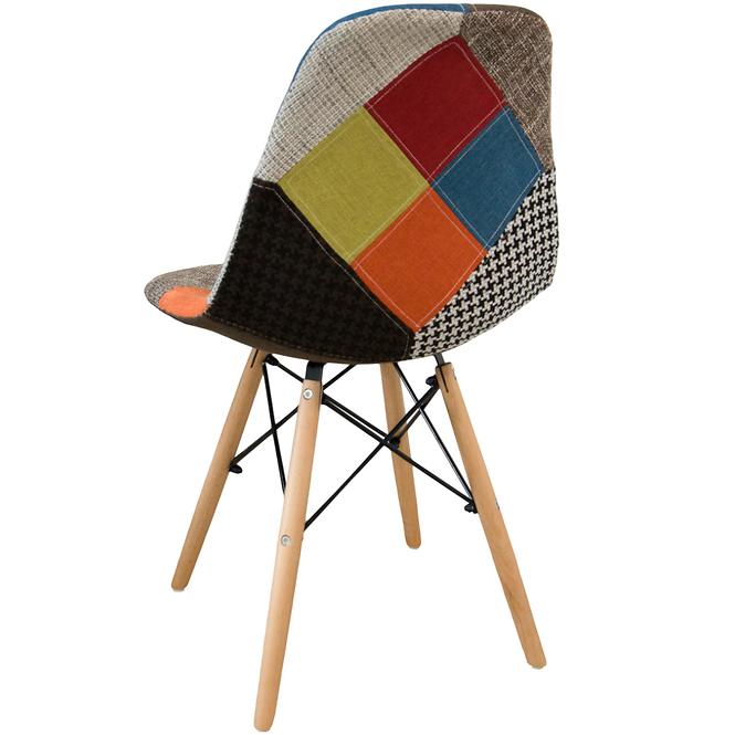 Stolička Palermo patchwork