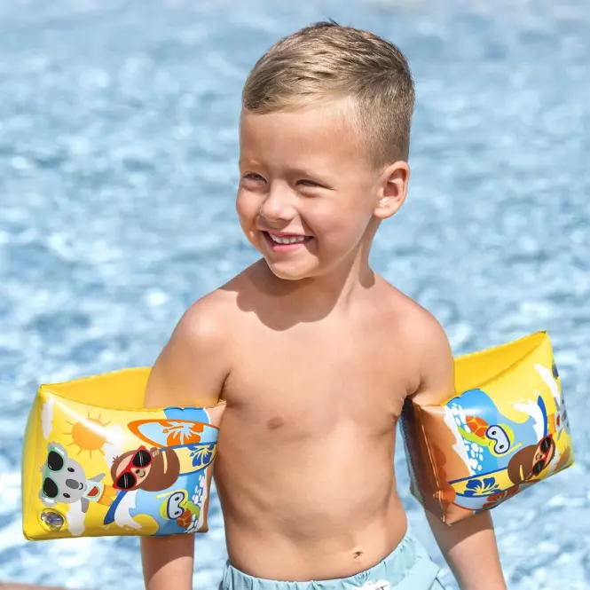 Rukávniky na plávanie pre deti 23x15 cm Surf Buddies 32042,3