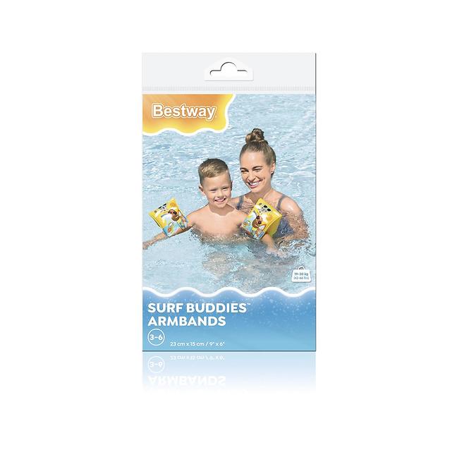 Rukávniky na plávanie pre deti 23x15 cm Surf Buddies 32042,9