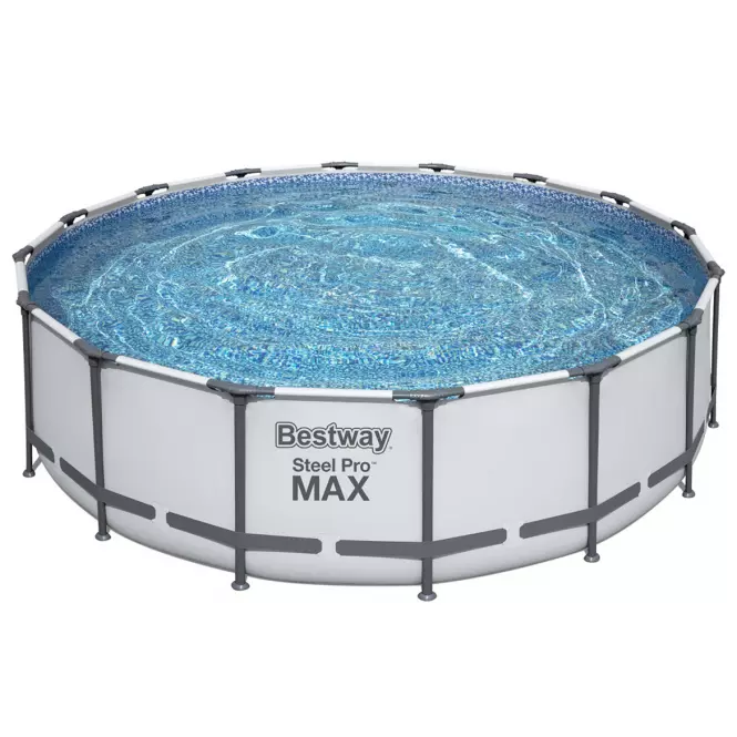 Bazén okrúhly rámový s filtráciou 4,8 8x 1,22m 5612z
