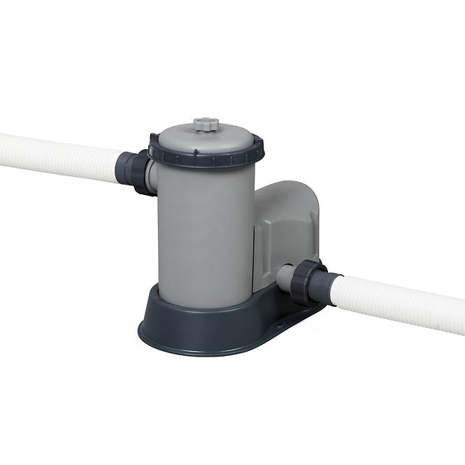 Bazén okrúhly rámový s filtráciou 4,8 8x 1,22m 5612z