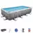 Obdĺžnikový bazén s rámom rattan 4.88x2.44x1.22m 56996