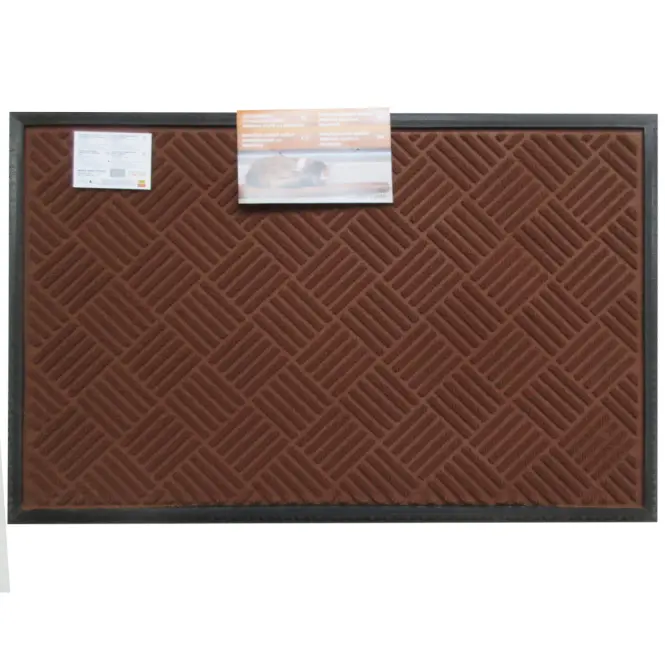 Rohožka reliéfna hnedá premium 60x90 Cmrb60900,2