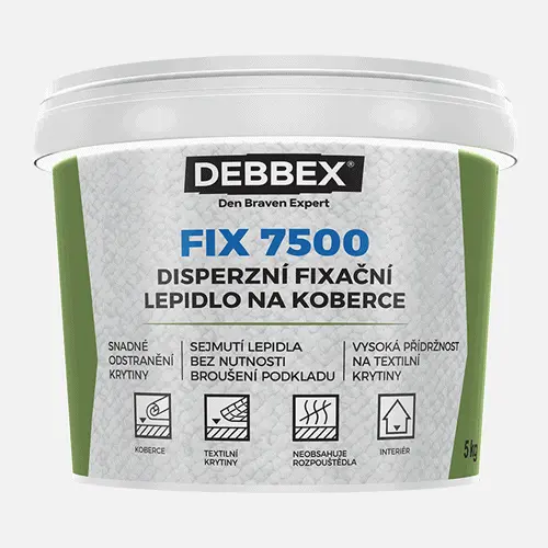 Den Braven Disperzné fixačné lepidlo na koberce Fix 7500 5 Kg