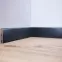 Podlahová lišta MDF Foge LB1 80 čierna polomatná,2