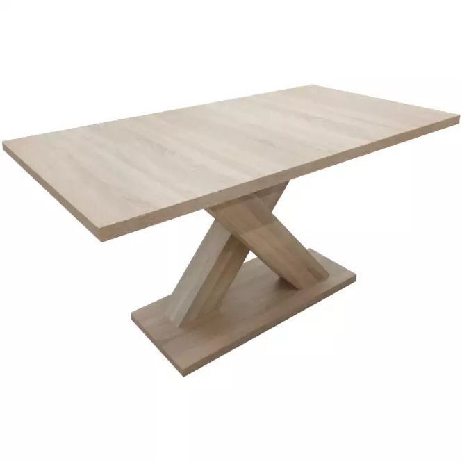 Rozkladací stôl Hodor 146/186x80cm Dub Sonoma