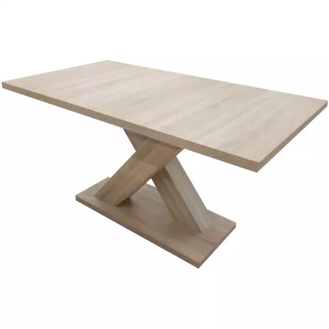 Rozkladací stôl Hodor 146/186x80cm Dub Sonoma