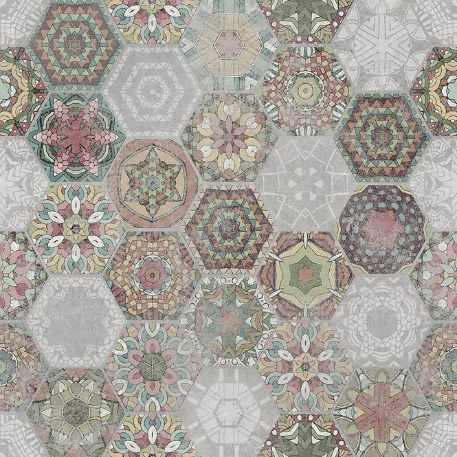 Gresova dlažba Patchwork Hexagon Colour 60/60
