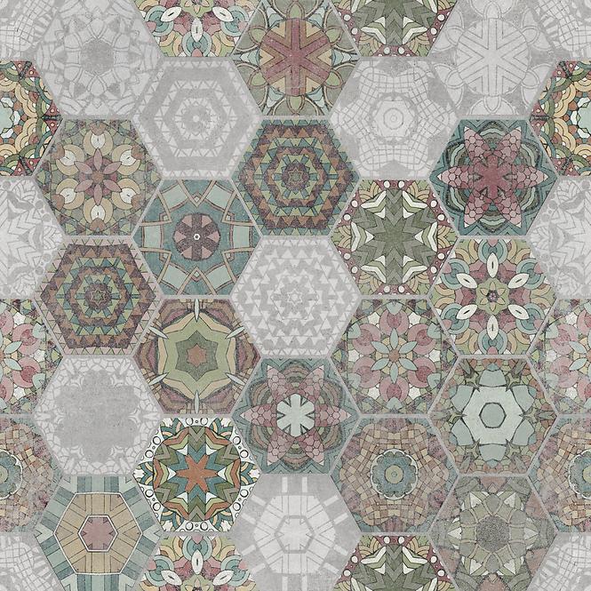 Gresova dlažba Patchwork Hexagon Colour 60/60