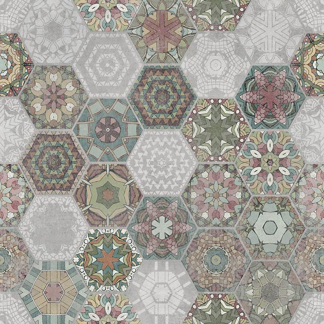 Gresova dlažba Patchwork Hexagon Colour 60/60