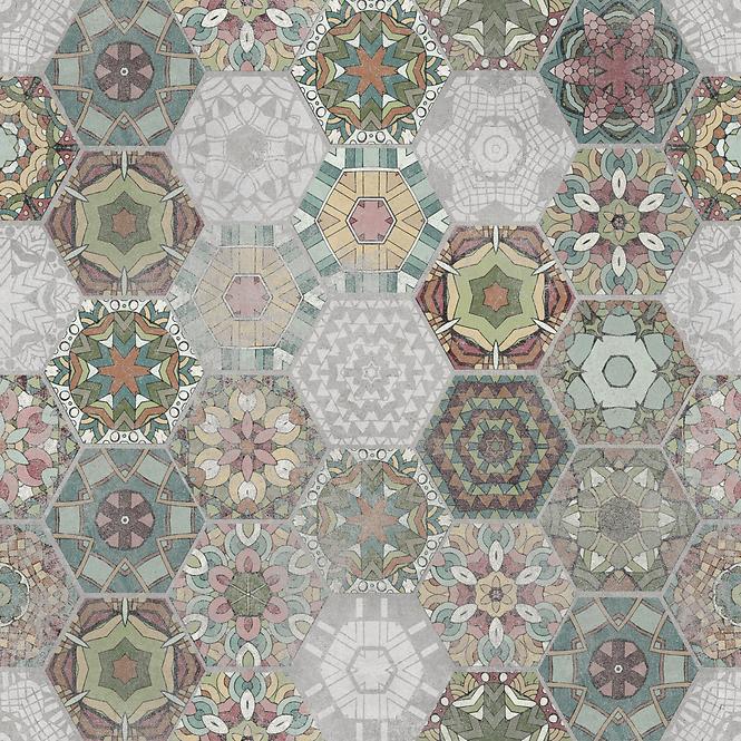 Gresova dlažba Patchwork Hexagon Colour 60/60