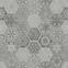 Gresova dlažba Patchwork Hexagon Grey 60/60,3