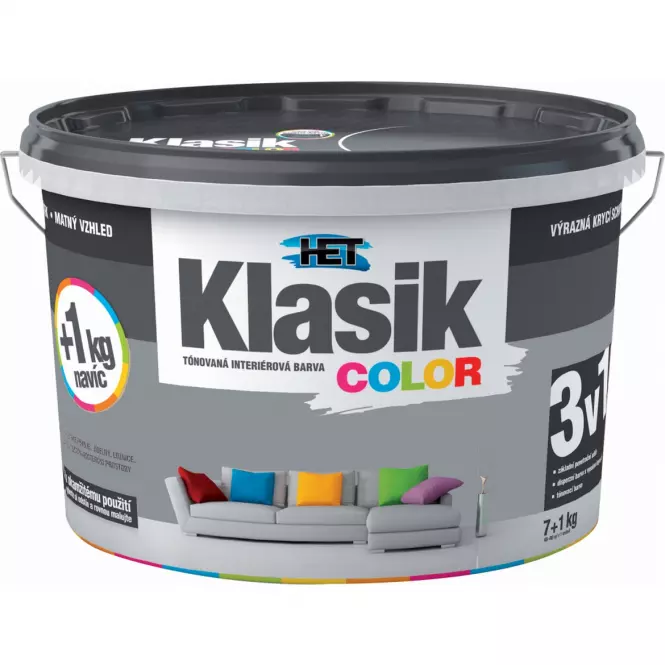 Het Klasik Color Sedy Betonovy 7+1kg
