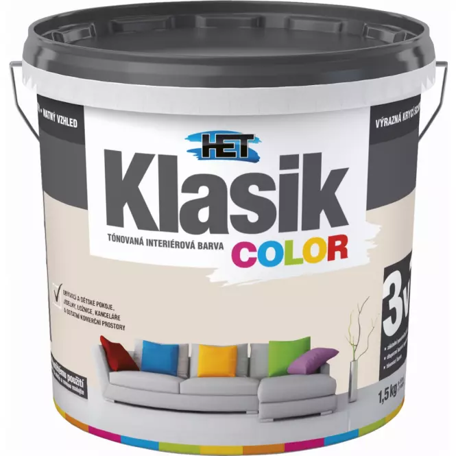 Het Klasik Color béžová piesková 1,5kg