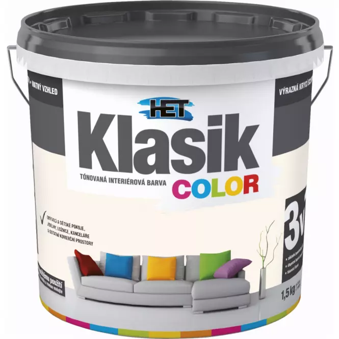 Het Klasik Color Bezovy Mandlovy 1,5kg