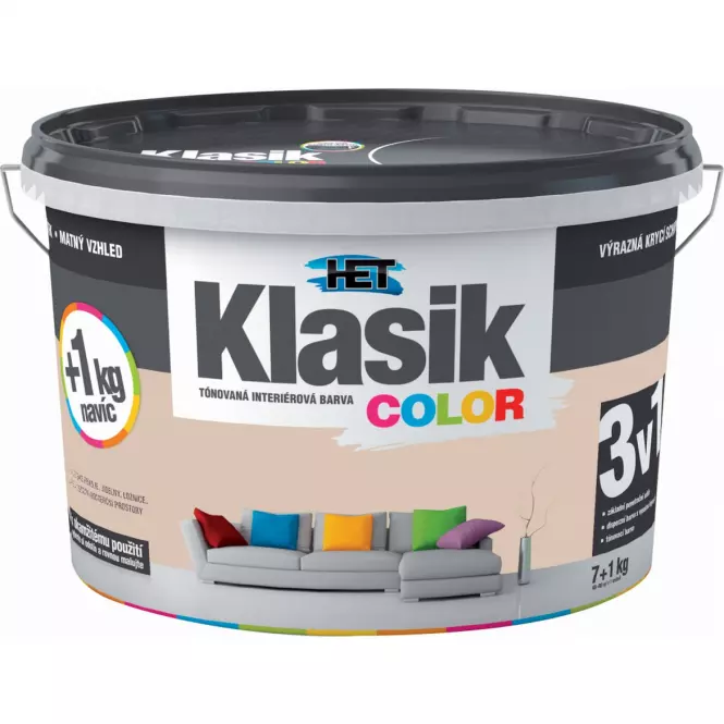 Het Klasik Color Béžový Muškátový 7+1kg