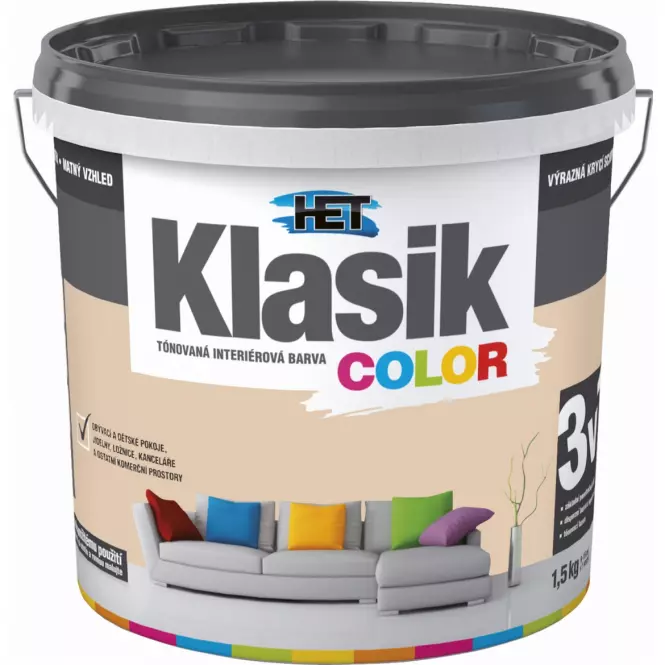 Het Klasik Color Bezovy Kremovy 1,5kg