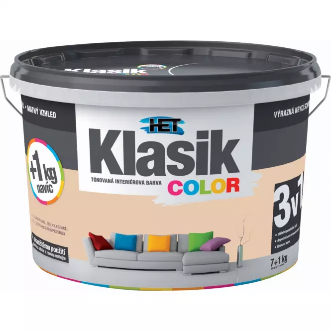 Het Klasik Color Bezovy Kremovy 7+1kg